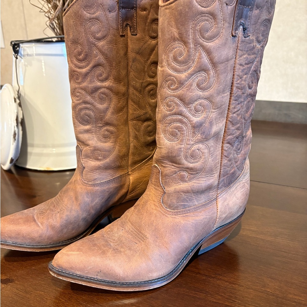 Vintage Zodiac Cowboy Boots
